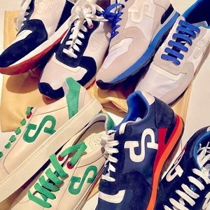 OPP France Mens Sneakers 4 Pair New Size 10.5